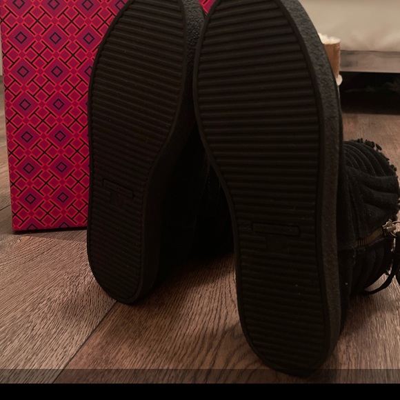 Tori Burch Booties size 7 Black - Picture 5 of 6